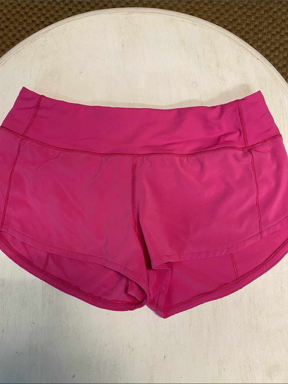 lululemon athletica Bright Pink Athletic Shorts
